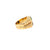 Bulgari Doppio Baccellato Blue Iolite & Peridot Gold Ring