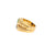Bulgari Doppio Baccellato Blue Iolite & Peridot Gold Ring