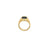 Bulgari Doppio Baccellato Blue Iolite & Peridot Gold Ring