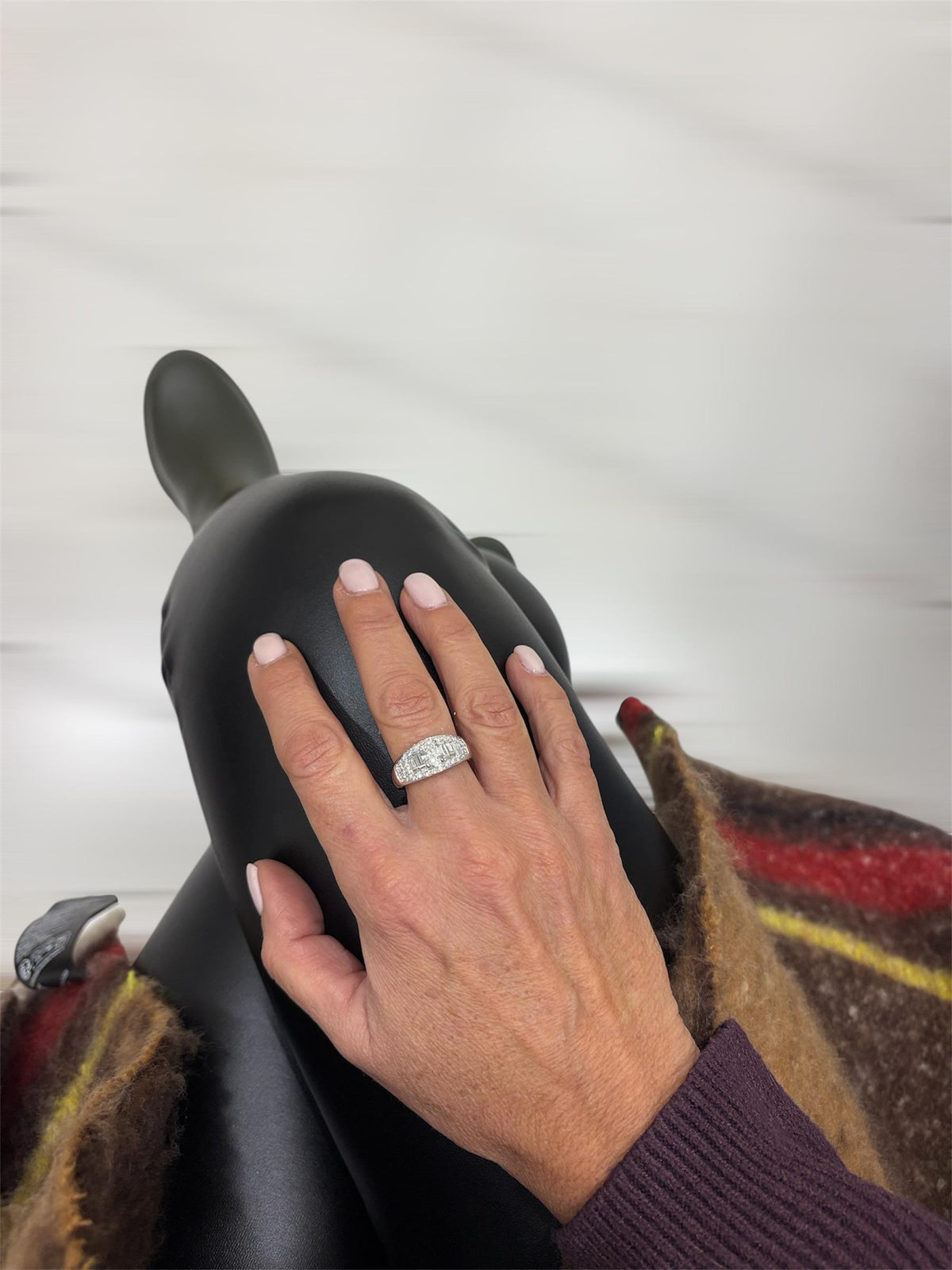 Bulgari-Inspired Trombino Ring with GIA-Certified Oval Diamond