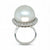 South Sea Pearl Diamond Retro Gold Ring