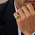 Bulgari Monete Ancient Greek Silver Coin 18K Yellow Gold Ring, 1970s–1980s