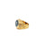 Bulgari Monete Roman Imperatorial Silver Coin Gold Ring