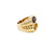 Bulgari Doppio Baccellato Citrine & Amethyst Gold Ring