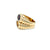 Bulgari Doppio Baccellato Citrine & Amethyst Gold Ring