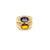 Bulgari Doppio Baccellato Citrine & Amethyst Gold Ring
