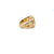 Bulgari Monete Ancient Silver M. Porcius Cato, Quinario, Roma, 89 a.C. Gold Ring