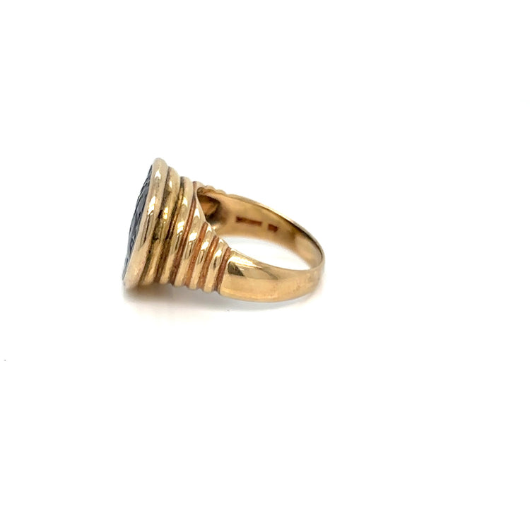 Bulgari Monete Coin Ring, 1980s