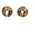 Bulgari Monete Diamond Gold Rare Ancient Silver Coin Earrings