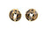 Bulgari Monete Diamond Gold Rare Ancient Silver Coin Earrings