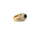 Bvlgari Cabochon Emerald and Diamond “Trombino” Ring, Rome, 1970s