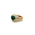 Bvlgari Cabochon Emerald and Diamond “Trombino” Ring, Rome, 1970s