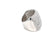 Italian 1990s Diamond Pavé Ring in 18K White Gold, 5 Carats