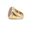 Pomellato Cipria Rose Quartz 18K Yellow Gold Cocktail Ring