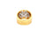Vintage Mario Buccellati Diamond Gold Ring, circa 1970s