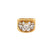 Vintage Mario Buccellati Diamond Gold Ring, circa 1970s