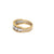 Mario Buccellati Diamond Yellow and White Gold Rombi Eternelle Band, circa 1960