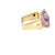 H.Stern “Sunrise” Amethyst, Sapphire and Diamond 18k Yellow Gold Ring
