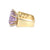 H.Stern “Sunrise” Amethyst, Sapphire and Diamond 18k Yellow Gold Ring
