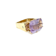 H.Stern “Sunrise” Amethyst, Sapphire and Diamond 18k Yellow Gold Ring