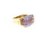 H.Stern “Sunrise” Amethyst, Sapphire and Diamond 18k Yellow Gold Ring