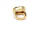 Impressive 20 Carat Natural Citrine and Diamond 18k Yellow Gold Cocktail Ring