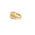 Bulgari Monete Ancient Greek Silver Coin 18K Yellow Gold Ring, 1970s–1980s