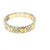 Bulgari Parentesi 18K Yellow Gold and Stainless Steel Open Bangle Bracelet, 1980