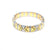 Bulgari Parentesi 18K Yellow Gold and Stainless Steel Open Bangle Bracelet, 1980