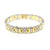 Bulgari Parentesi 18K Yellow Gold and Stainless Steel Open Bangle Bracelet, 1980