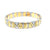Bulgari Parentesi 18K Yellow Gold and Stainless Steel Open Bangle Bracelet, 1980