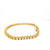 10 Carat Natural Yellow Sapphire Gold Tennis Bracelet