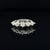 Art Deco 1.30 TWC Diamond  "Five-Stone" Gold Ring