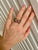 Bulgari Hematite & Tourmaline Gold Ring