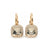 Pomellato Nudo Classic White Topaz 18K Yellow Gold Drop Earrings