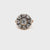 Victorian Diamond Gold and Silver Ring and Earrings Set