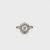 Art Deco Diamond Plaque Filigree Engagement Ring