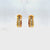 Cartier 2 C Trinity Gold Clip-on Earrings