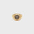 Bulgari Monete Ancient Greek Silver Coin 18K Yellow Gold Ring, 1970s–1980s