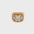 Vintage Mario Buccellati Diamond Gold Ring, circa 1970s