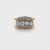 Art Deco Diamond Gold Cocktail Ring