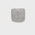 Italian 1990s Diamond Pavé Ring in 18K White Gold, 5 Carats