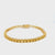 10 Carat Natural Yellow Sapphire Gold Tennis Bracelet