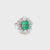 2.0 Carat Colombian Emerald Diamond Gold Ring