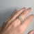 Rope Design Diamond Gold Band Ring