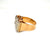 Retro 3,30 Carat Diamond Gold Cocktail Ring