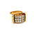 Art Deco 1.50 Carat Diamond Gold Band Ring