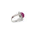 Estate 8.50 Carat Natural Ruby Cabochon Diamond Ring