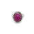 Estate 8.50 Carat Natural Ruby Cabochon Diamond Ring