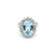 Estate 5 Carat Aquamarine Diamond Cluster Ring
